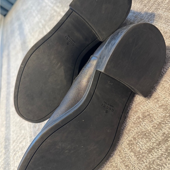 Gucci Black Leather Boots - Size 39 - Picture 5 of 13